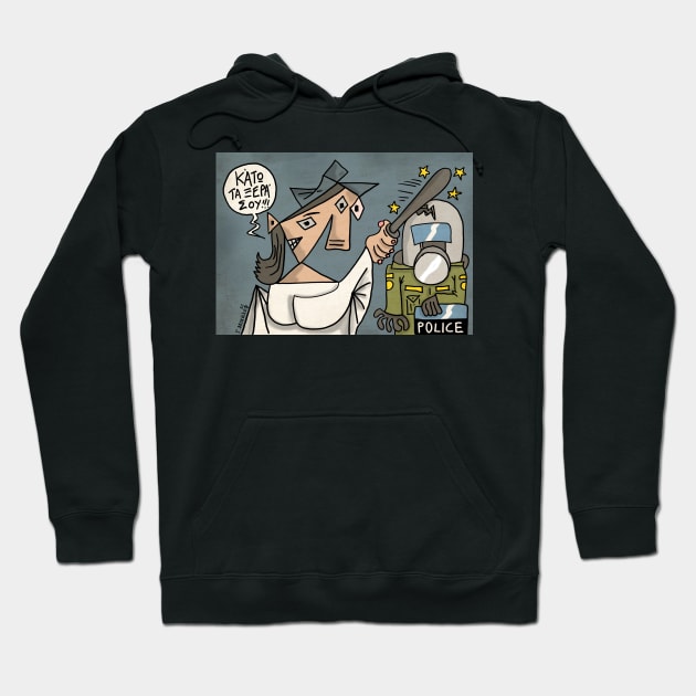 ART ATTACK - ACAB Hoodie by micalef